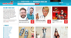 Desktop Screenshot of mask-arade.com